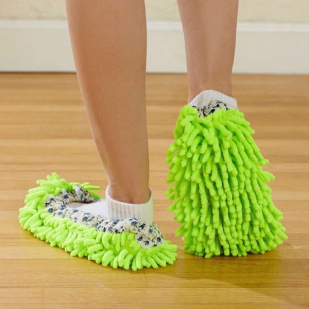 Microfiber Dusting Slippers